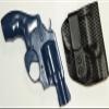 REVKEL Custom Kydex Molded IWB/AIWB Holster Compatible with Taurus 856 Revolver 2". Black Right Hand Draw. Hand Crafted in Texas, USA. view 3
