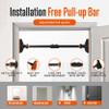 SQUATZ Adjustable Pull-Up Bar - Strength Training Exercise Equipment with Automatic Locking, Adjustable Width 29 to 45 inches, Upper Body Workout Bar for Men and Women Home Gym Exercise view 3