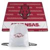 Picnic TIME NCAA Arkansas Razorbacks Impressa Picnic Blanket, Lightweight Beach Blanket, Machine Washable, Outdoor Blanket, (Red and White) view 1