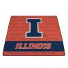 Picnic TIME NCAA Illinois Fighting Illini Impressa Picnic Blanket, Lightweight Beach Blanket, Machine Washable, Outdoor Blanket, (Orange and Blue) 60 x 50 view 3
