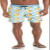 NEFF Mens Daily Hot Tub - for Swimming Board Shorts, White/Blue Ducky, 3X US view 2