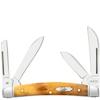 Case XX WR POCKET KNIFE SMOOTH ANTIQUE BONE SMALL CONGRESS, ITEM 58209, LENGTH CLOSED 3 1/8 INCH (6468 SS) view 1