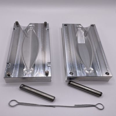 CustomFishingLureMolds Slow Fall Pitch Fishing Lures Mold for Lead Metal That Will give Your Lure Irregular Action. (110g)