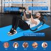 Goplus AB Fitness Crunch, Portable Abdominal Machine Workout Exerciser for Core Strength, Muscle Training, Sit Up AB Trainer for Home, Office, Gym (White) view 3