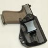 REVKEL Custom Kydex Molded OWB Paddle Holster for Springfield XDS 3.3" 9/40/45 w/Crimson Trace (LL-802). Black Left Hand Draw. Hand Crafted in Texas, USA. view 4