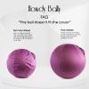 Howdy Bally Protective Cover for Home-Use Yoga/Exercise/Balance Ball with Convenient Carry Handles - Foldable, Durable Anti-Burst Cover for Sitting Ball Chair, Office Use - 55cm view 2