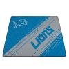 PICNIC TIME NFL Detroit Lions Impressa Picnic Blanket, Lightweight Beach Blanket, Machine Washable, Outdoor Blanket, (Blue and Gray) view 4