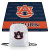 Picnic TIME NCAA Auburn Tigers Impressa Picnic Blanket, Lightweight Beach Blanket, Machine Washable, Outdoor Blanket, (Navy Blue and Orange) view 1