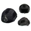 Tactical Helmet Cover For Af Helmet, With Elastic Fixed Straps,1000d Nylon Waterproof Material, For Airframe Airsoft Helmets Only. (Black) view 2