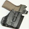 REVKEL Custom Kydex Molded OWB Paddle Holster for Springfield XDS MOD2 3.3" w/Viridian E. Black Left Hand Draw. Hand Crafted in Texas, USA. view 4