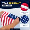 Five Oceans Boat Flag Pole Kit with American Flag, 12" x 18" U.S. 50 Star Sewn Flag, 25" Tall 3/4" Diameter Marine Pole for Pontoon & Boats - FO4686 view 4