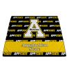 Picnic TIME NCAA App State Mountaineers Impressa Picnic Blanket, Lightweight Beach Blanket, Machine Washable, Outdoor Blanket, (Black and Yellow), NCAA Team Color, 60 x 50 view 3