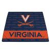 Picnic TIME NCAA Virginia Cavaliers Impressa Picnic Blanket, Lightweight Beach Blanket, Machine Washable, Outdoor Blanket, (Navy Blue and Orange) view 3