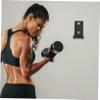 BESPORTBLE Wall Mount Weight Plate Holder Dumbbell Weight Rack Pole Rack Dumbbell Stand view 4