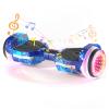 SIMATE Scooter, Colorful LED Light-Up Wheels, Bluetooth Speakers and APP, Dual 250W Motors, 8.5 mph Max Speed & 8.5 Miles Max Range, Gifts for Kids Adults Girls Boys view 1