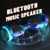 SIMATE Scooter, Colorful LED Light-Up Wheels, Bluetooth Speakers and APP, Dual 250W Motors, 8.5 mph Max Speed & 8.5 Miles Max Range, Gifts for Kids Adults Girls Boys view 3