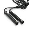 Leone 1947 LEONE 1947 Boxing Training Jump Rope (BASIC) Diameter 0.2 inches (7 mm) / Total Length 108.8 inches (275 cm) Jump Rope, PVC Rope, Nylon Handle, Black, AT827 view 2