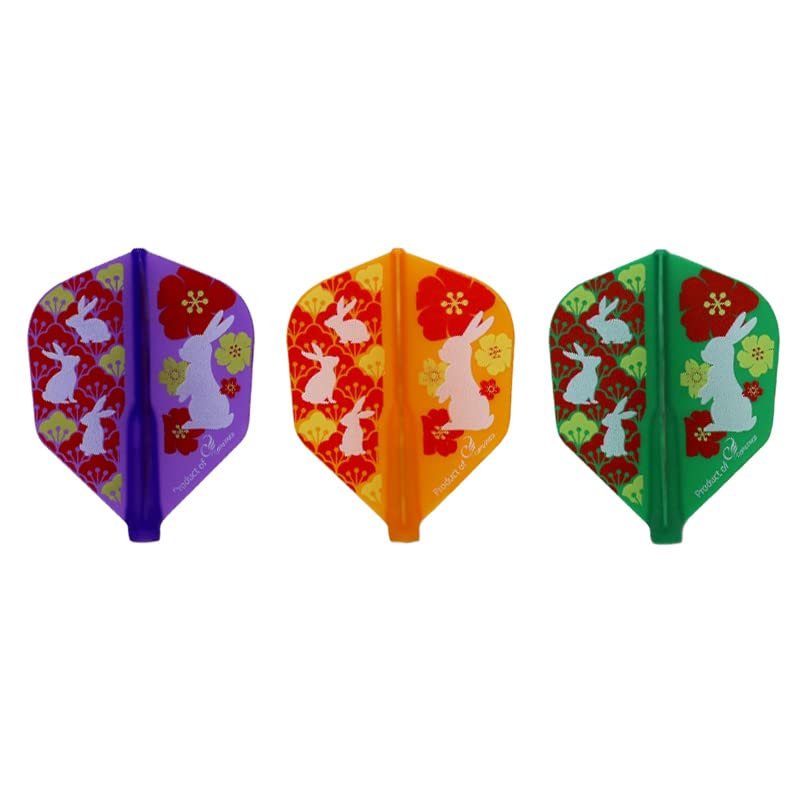 Fit Flight Printed Series Flower Rabbit Shape | Molded Flight