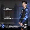 KOMBAT USA Rash Guard for Men BJJ KC Ocean & Snow | BJJ Rash Guards for Men | Compression Shirt | Mens Rashguard Long Sleeve (as1, Alpha, m, Regular, Regular, Blue) view 3