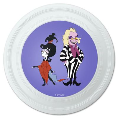 Beetlejuice Animated Series Beetlejuice and Lydia Novelty 9" Flying Disc