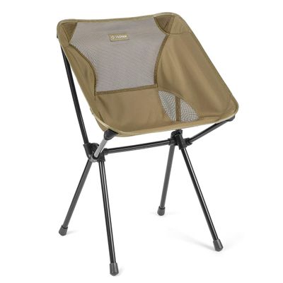Helinox Caf Chair Collapsible Outdoor Dining Chair, Coyote Tan
