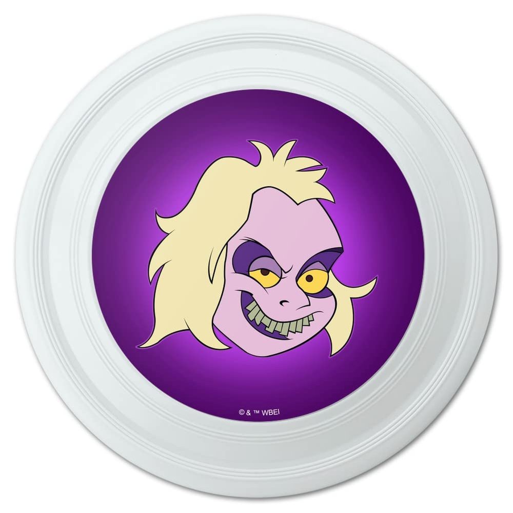 Beetlejuice Animated Series Evil Grin Novelty 9" Flying Disc