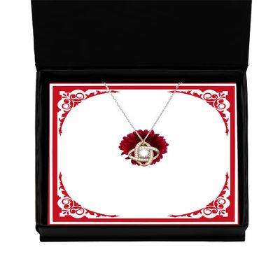 Regalo de San Valentine - para mi esposa te amo, porque lo Mejor de mi vida ES Estar en la tuya, joyeria para enamoradas o Mujeres - Collar de oro de Corazon