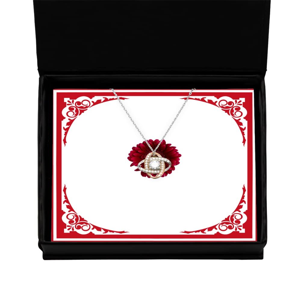 Regalo de San Valentine - para mi esposa te amo, porque lo Mejor de mi vida ES Estar en la tuya, joyeria para enamoradas o Mujeres - Collar de oro de Corazon
