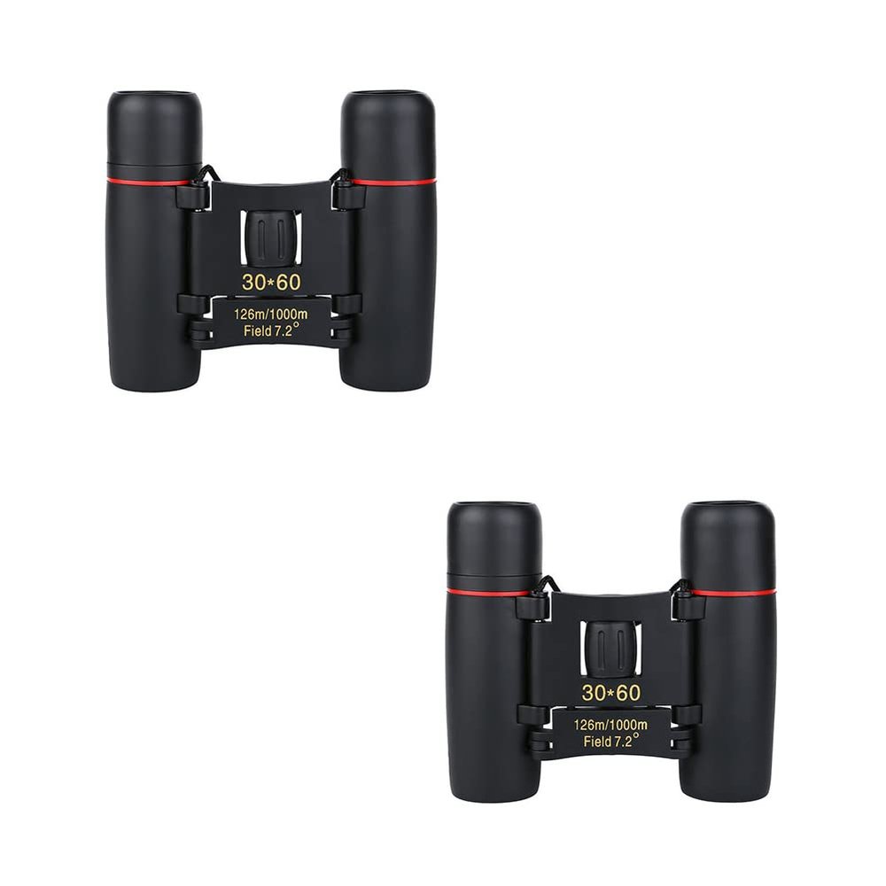 Magik 1-2 Pc 30x60 Zoom Portable Binoculars Waterproof Hunting Day Night Vision (2 Pack)