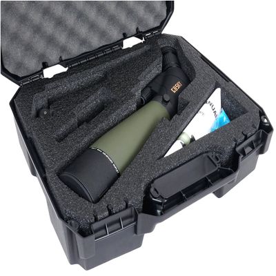 Case Club Pre-Cut Carry Case to Fit GoSky 20-60x80 HD Spotting Scope (Base Model)