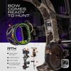 Bear Archery Royale Ready to Hunt Compound Bow Archery Set with Archery Accessories for Adults and Youths, 12- 27 Draw Length, 5-50 Lbs Draw Weight, Up to 290 FPS view 4