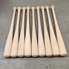 Wood Baseball Bats 9 Pack Game Quality Maple (33") view 2