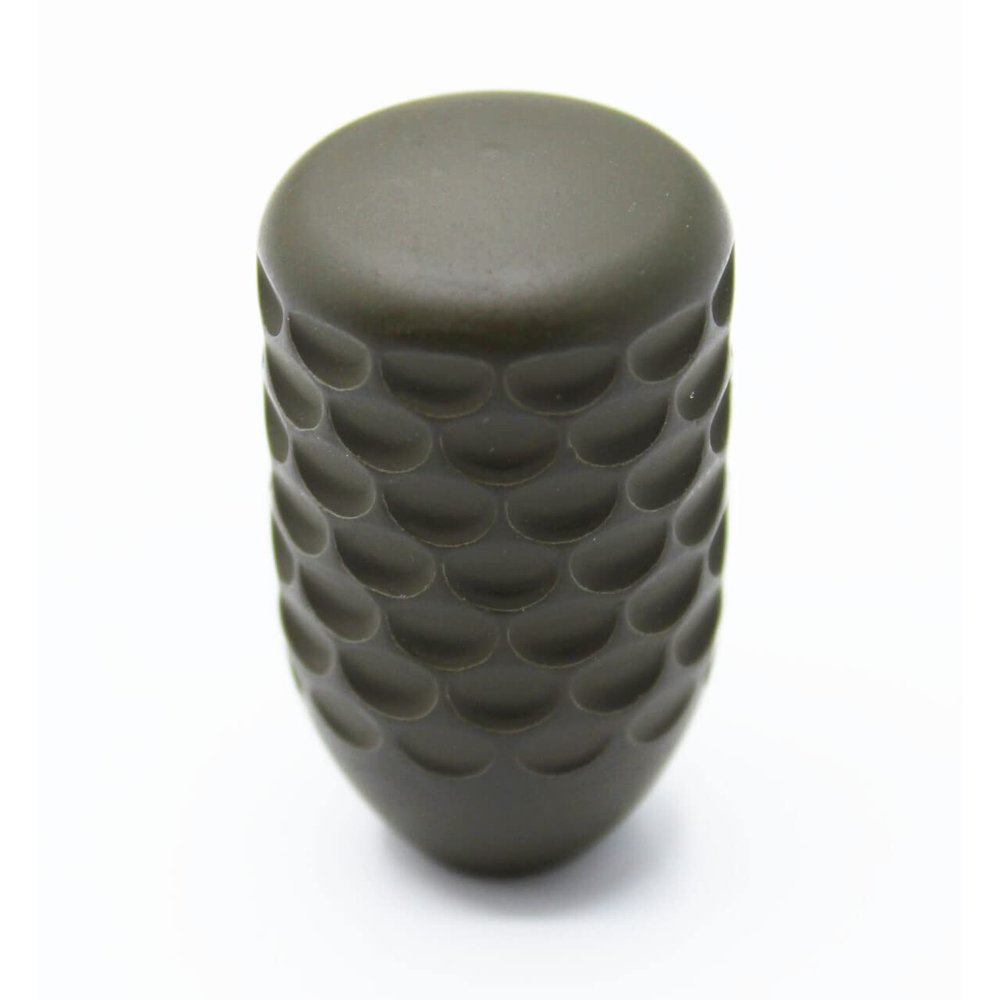 AnarchyOutdoors Dragon Scale Bolt Knob  Textured Grip for Precision Bolt-Action Rifles, Short (1.50")
