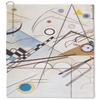 YouCustomizeIt Kandinsky Composition 8 Microfiber Golf Towel - Large view 1