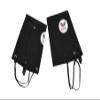 USSSA Snowshoe Neoprene Insulated and Fleece Lined Weatherproof Gaiters, Black (Large) view 1