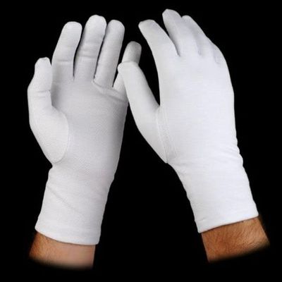 Mil-Bar White 11" Long Honor Guard Gloves, Small/Medium