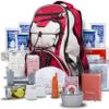 Blue Seventy-Two - Pro Series - Red Deluxe 72 Hour Emergency Backpack Survival Kit for 1 Person | Survival Kit for Wildfires, Earthquake, Tornado, Hurricane, and Other Emergencies view 1