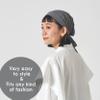 100% Cotton Mens Womens Bandana - Easy Tie Welding Caps Style Sports Durag Sun Hat Chef Bandana White view 3