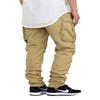 AIRNINE Men's Premium Twill Cargo Pants (Khaki_1291, 28) view 2
