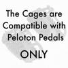CyclingDeal Bike Bicycle Toe Clips Cage ONLY - Compatible with Peloton Bike & Bike+ Pedals Adapters - Convert Look Delta Pedals to Dual Function Pedals - Ride with Sneakers - New Version view 2