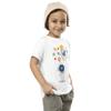 AMERIDESIGNS 4th Birthday Shirt, Astronaut Space Theme 4th Birthday Shirt, Toddler Short Sleeve Tee White view 2