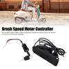 RiToEasysports 36V 800W Electric Brushed Controller,Motor Controller with Throttle Pedal for Electric Motorcycle Tricycle view 2