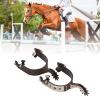 1Pair Stainless Steel westerns Cowboy Spurs , Horse Spurs , Exquisite Gear Spurs Equestrian Gear Accessories for Equestrian Boots Men Women Rider Horsemanship Lovers , spurs for boots men spurs boot s view 4