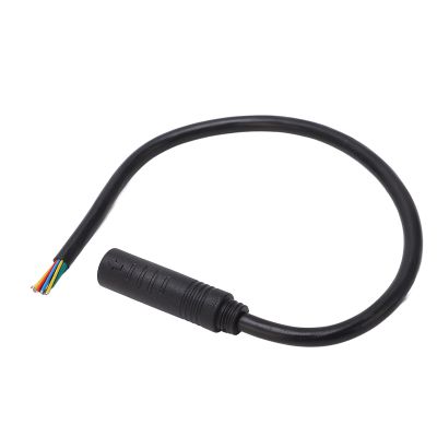 9 Pin Watertight Wheel Motor Extension Cable for Electric Bikes Female to Male Wire E Bikes Accessory, E Bikes Motor Extension Cable, 33cm Parts Extend Cable, ebike Motor Electric Bikes Motor Bikes