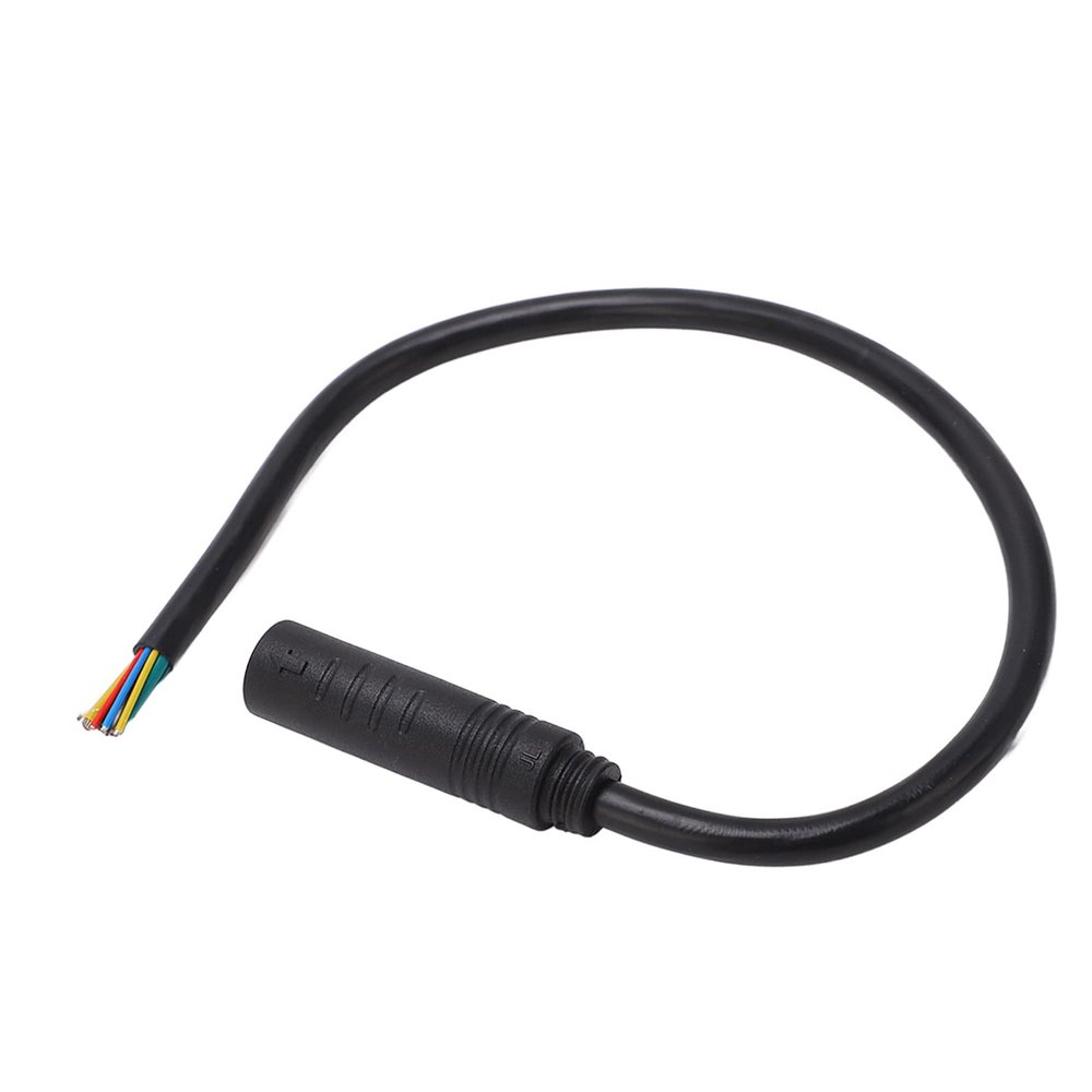 9 Pin Watertight Wheel Motor Extension Cable for Electric Bikes Female to Male Wire E Bikes Accessory, E Bikes Motor Extension Cable, 33cm Parts Extend Cable, ebike Motor Electric Bikes Motor Bikes