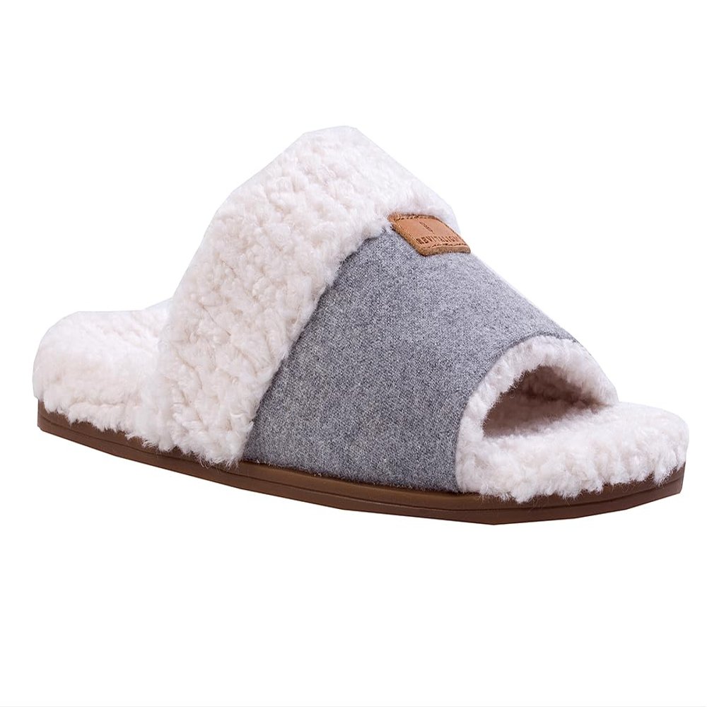 REVITALIGN Women's Juniper Slipper, Grey, 9.5 Wide