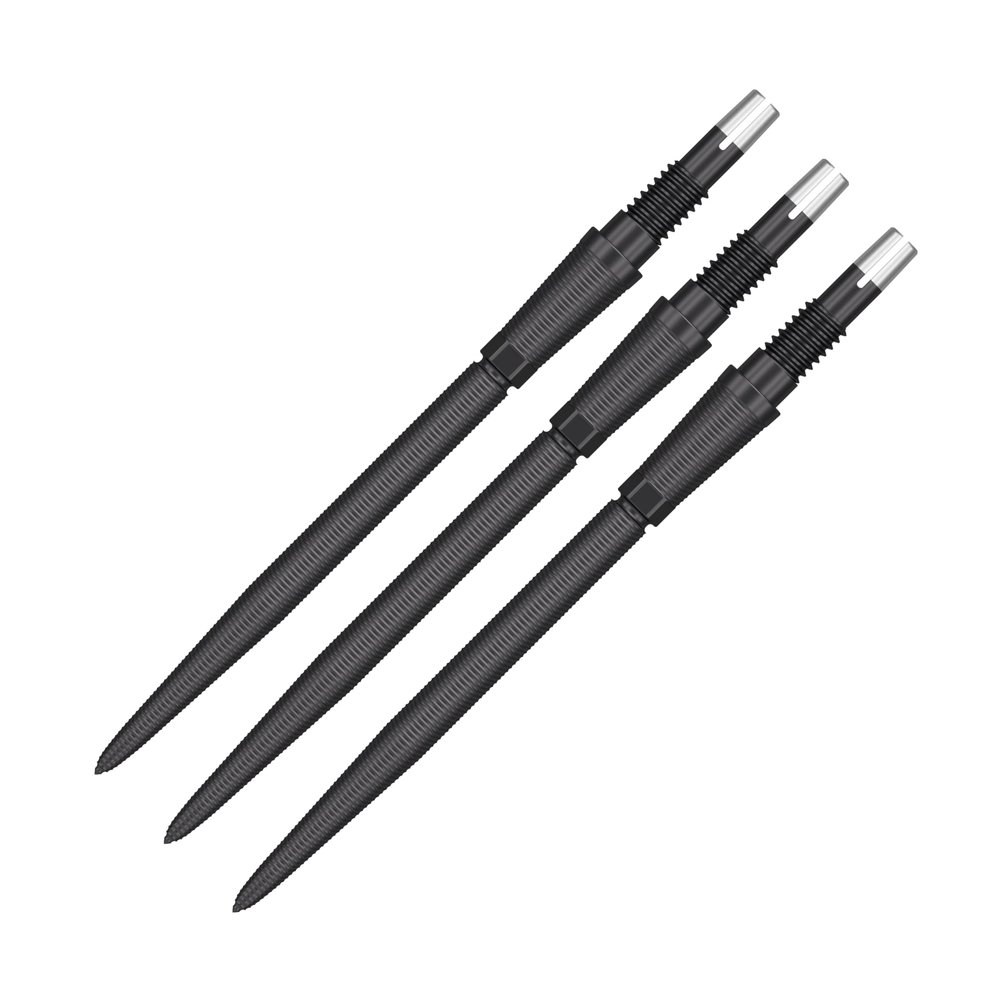 Target Darts Swiss Point Storm Nano Dart Points (3-Pack Tips) 30mm Black SP Change Dart Point, Professional Dart Accessories