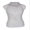 Chainmail Top Aluminum Chainmail Top Halter Armor Medieval Top Halter Bra Chainmail Aluminum Chain Mail BY R S TRADING CO (X Large) view 1
