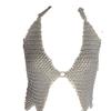 Chainmail Top Aluminum Chainmail Bra Top Armor Medieval Top Halter Bra Chainmail Aluminum Chain Mail BY R S TRADING CO (Large) view 1