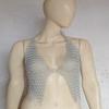 Chainmail Top Aluminum Chainmail Bra Top Armor Medieval Top Halter Bra Chainmail Aluminum Chain Mail BY R S TRADING CO (Large) view 3